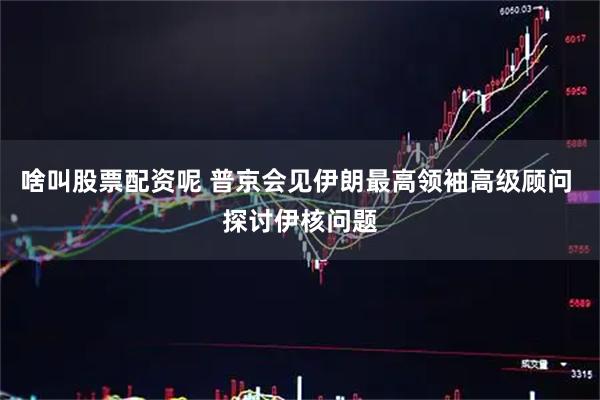 啥叫股票配资呢 普京会见伊朗最高领袖高级顾问 探讨伊核问题