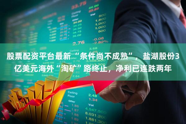 股票配资平台最新 “条件尚不成熟”，盐湖股份3亿美元海外“淘矿”路终止，净利已连跌两年